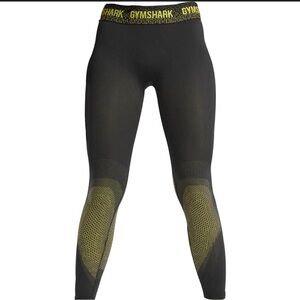 Gymshark Black and Yellow Leggings